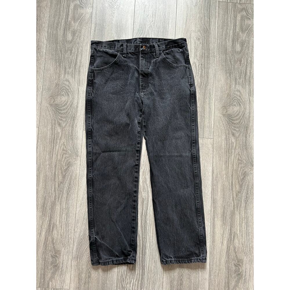 Rustler Men’s Black Straight leg jeans Size W34 L29